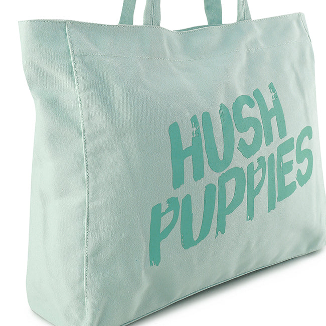 Canvas Bag L Tone Pastel In Mint Green
