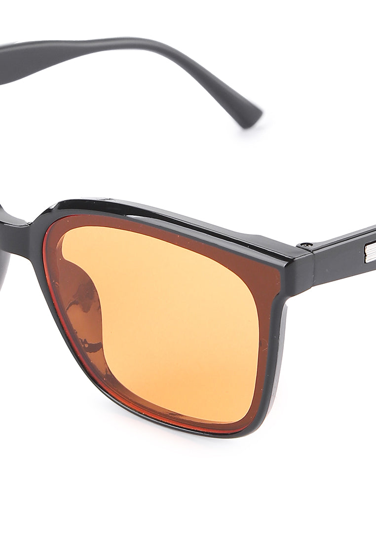Kingship Unisex Kacamata Sunset Sunglasses Black In Black