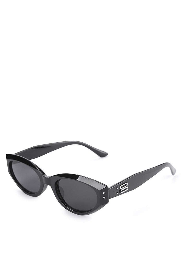 Kingship Unisex Kacamata Catz Sunglasses Black In Black