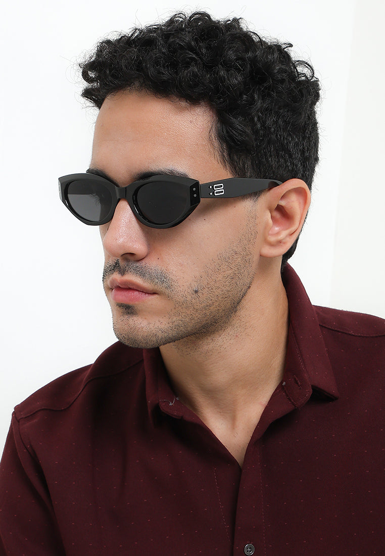 Kingship Unisex Kacamata Catz Sunglasses Black In Black
