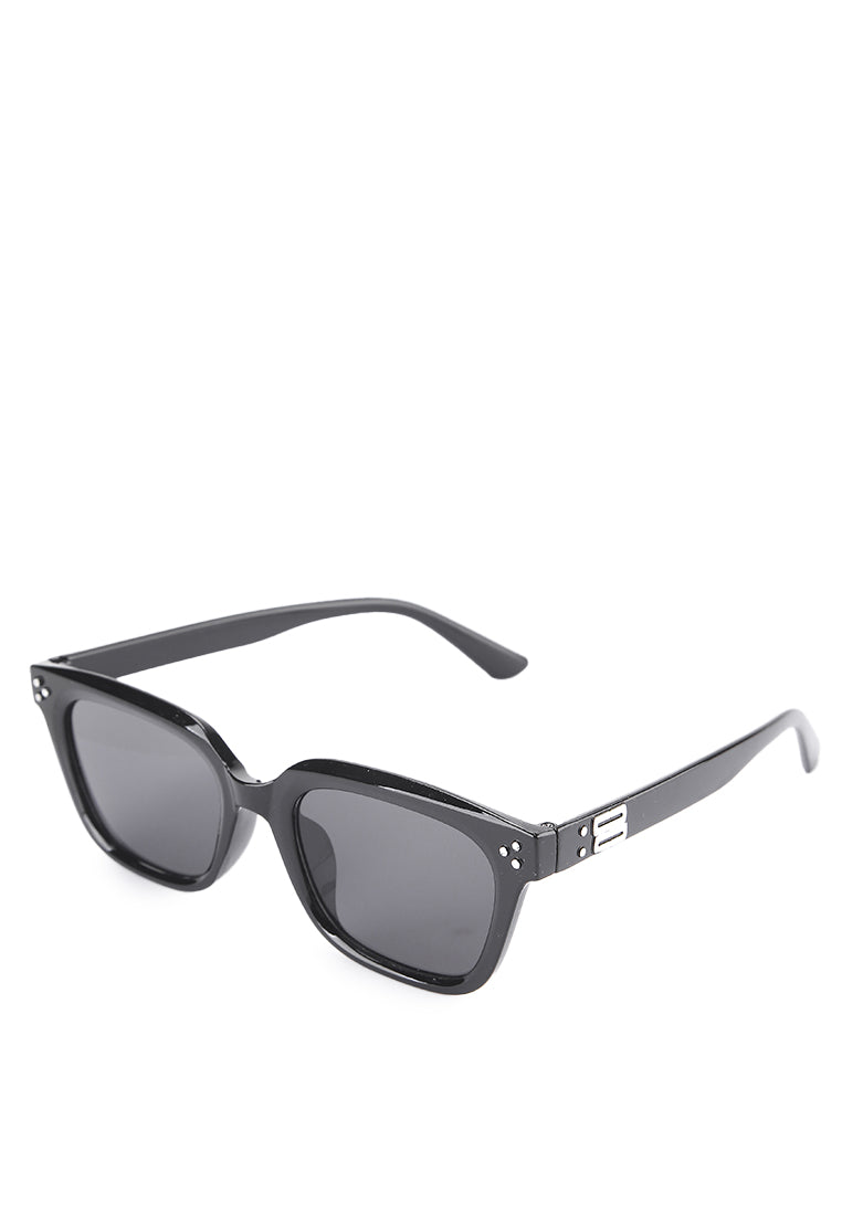 Kingship Unisex Kacamata Dots Sunglasses Black In Black