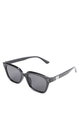 Kingship Unisex Kacamata Dots Sunglasses Black In Black