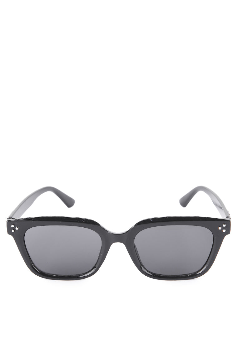 Kingship Unisex Kacamata Dots Sunglasses Black In Black