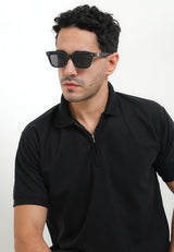 Kingship Unisex Kacamata Dots Sunglasses Black In Black