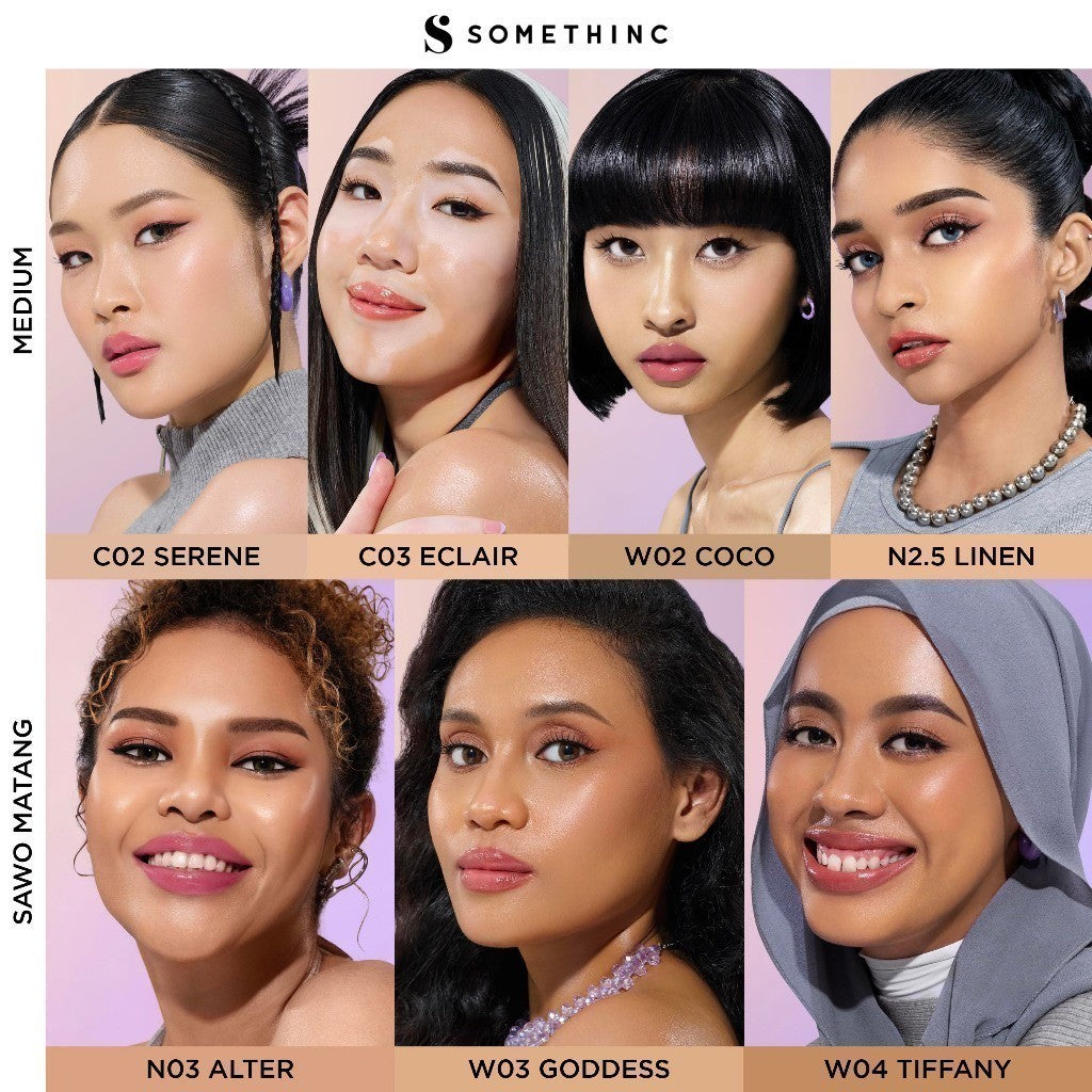 Somethinc Copy Paste Tinted Sunscreen SPF 40 PA++++ 10ml - Eclair