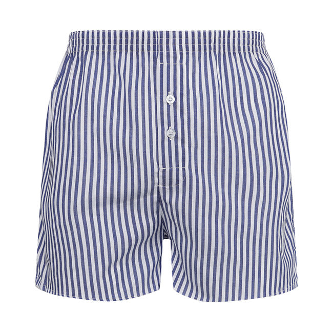 Hush Puppies Pakaian Underwear Pria Woven Boxer In Navy
