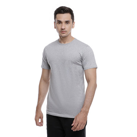 Hush Puppies Pakaian Neck Tee Pria  Basic Crew Neck Tee In  M71