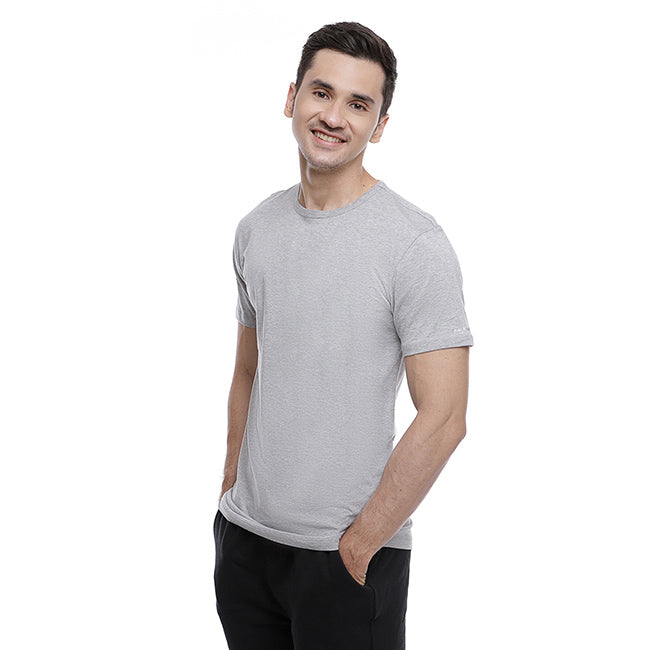 Hush Puppies Pakaian Neck Tee Pria  Basic Crew Neck Tee In  M71