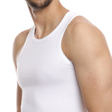 Hush Puppies Pakaian Kaos Pria  Basic Tank In  White