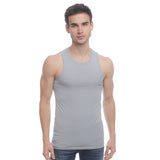 Hush Puppies Pakaian Tank Top Pria  Classic Tank In Grey
