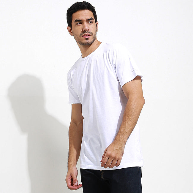 Hush Puppies Pakaian Underwear Pria Crew Neck Tee In White – 9to9