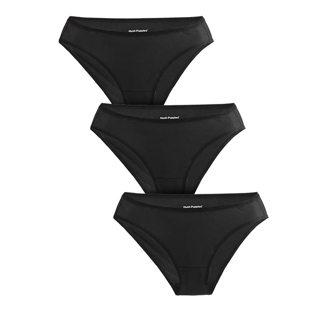 Hush Puppies Pakaian Underwear Wanita Bikini In Black