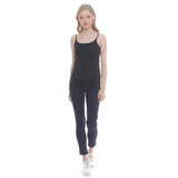 Hush Puppies Pakaian Tank Top Wanita Basic Camisole In Black
