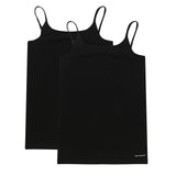 Hush Puppies Pakaian Tank Top Wanita Basic Camisole In Black