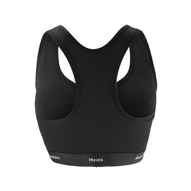 Hush Puppies Pakaian Wanita Sport Bra Flo In Black
