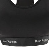 Hush Puppies Pakaian Wanita Sport Bra Flo In Black