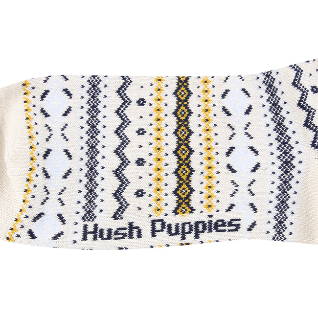 Hush Puppies Aksesoris Wanita Sarai L Qua Socks In Blue/Ecru