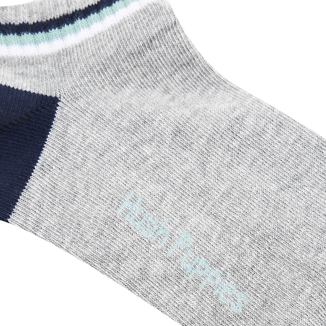 Hush Puppies Aksesoris Wanita Noelle L Ankle Socks In Nv/Gy/Pk
