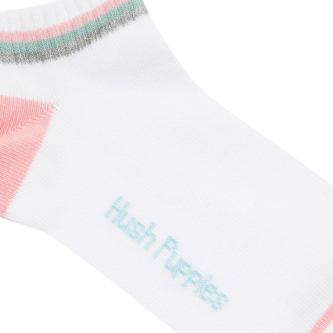 Hush Puppies Aksesoris Wanita Noelle L Ankle Socks In Nv/Gy/Pk