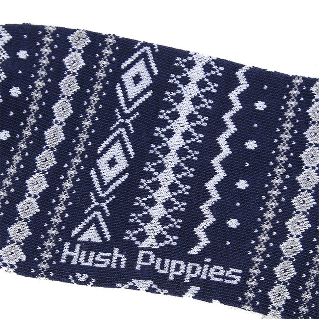Hush Puppies Aksesoris Pria Chris M Crew Socks In Navy/Gray