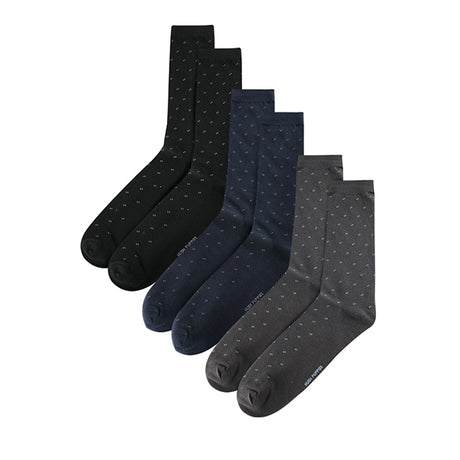 Hush Puppies Aksesoris Pria Keanu M Crew Socks In Black