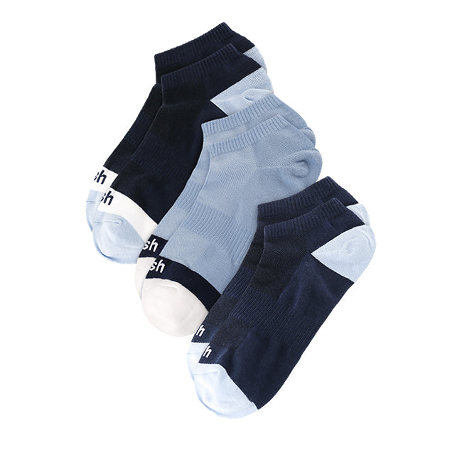 Hush Puppies Aksesoris Pria Anthony M Ankle Socks In Blue
