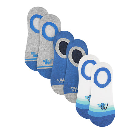 Hush Puppies Aksesoris Pria Jim M Inv Socks In Gy/Wh/Bl
