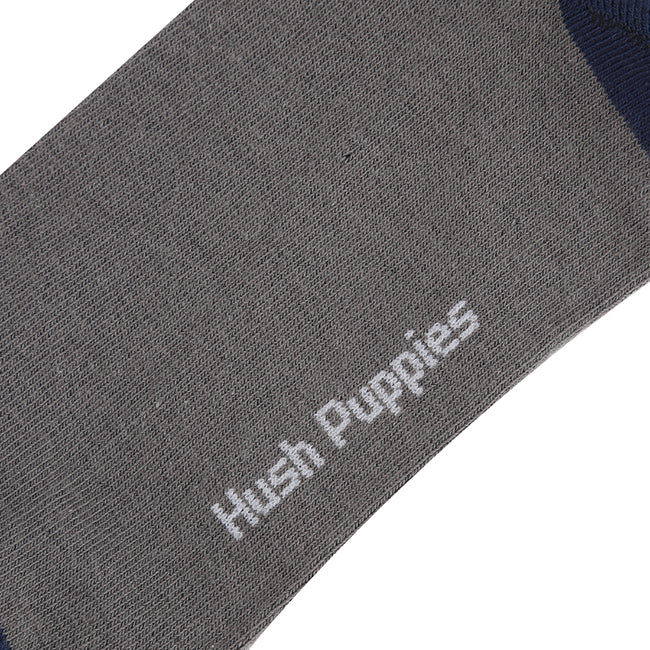 Hush Puppies Aksesoris Pria Capo M Crew Socks In Gy/Nv/Wh