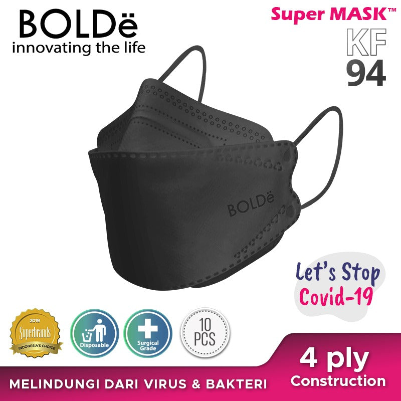 BOLDe Super Mask KF94 10PCS