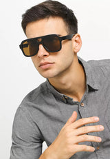 Kingship Kacamata Sunglasses Village Black Brown
